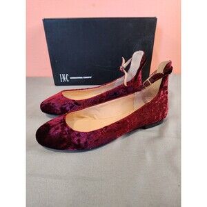Women's I.N.C. Fayena Ballet Flats Merlot US 7.5